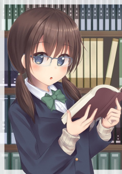 【非・微エロ】一度は見ておきたいメガネっ娘美少女詰め合わせ その９の画像