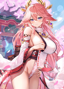 【キャラ】八重神子 画像まとめ その４【原神】の画像