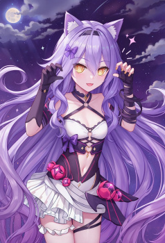 【非・微エロ】日曜日の紫髪美少女画像まとめ その２４２の画像