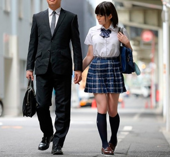 ♡「私、やっぱり先生が好きなの…♡」放課後はラブホで中出し「子供出来ちゃうかもね…♡」の画像