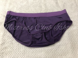 撮影用-M男性用ショーツ・紫/Shorts purple for menの画像