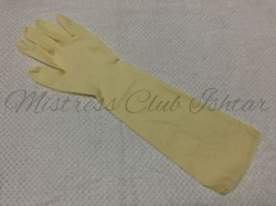 使い捨てゴム手袋・ロング/Long surgical glovesの画像
