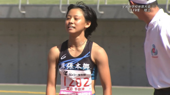 【動画】2018全国中学校選手権大会陸上女子100m決勝！の画像