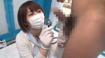 白衣のビッチ天使たちに絶倫ち○ぽ診察してもらった件♥の画像