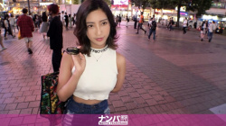 【すみれ 25歳 OL】夏の渋谷は露出娘だらけ！タイキックナンパでホテルに連れ込んでセックスレスなパイパン割れ目を即ハメいかせの画像