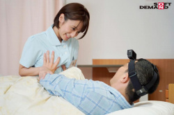 【吉良りん】入院患者を元気付ける激カワ新人ナースの騎乗位セックス治療！真面目で優しい白衣の天使の性交処置の画像