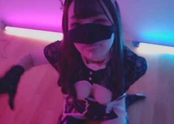 形の整った超絶美巨乳なコスプレ美女のおま〇こバックで激ハメ⇒直飲みゴックン口内フィニッシュの画像