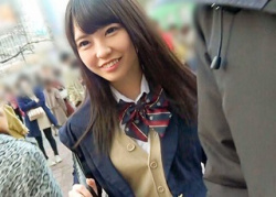 18歳アイドル級なウブ女子〇生を制服姿のまま大人チ〇ポで激ハメピストン！の画像