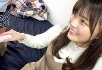 清楚系ビッチな22歳の女子大生笑顔で淫語責め！プロ並み凄テク淫乱娘の画像