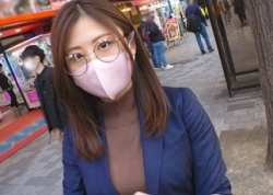 地味可愛い24歳メガネ美女がムチプリお尻震わしてイクイク連呼のアクメセックスの画像