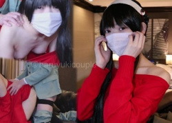 【個人撮影】ヨルさんコスの素人美女に妊娠確実の濃厚ザーメンたっぷり中出し！の画像