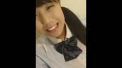 【無修正】彼氏に送ったオナニー自撮り動画が流出！の画像