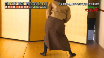 田中瞳アナ、Tバックだったの画像