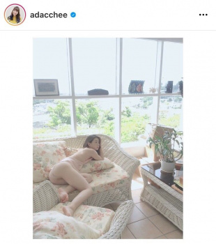 【芸能】足立梨花、“いいおしりの日”に美尻グラビア公開「お肌が赤ちゃんみたい」の画像