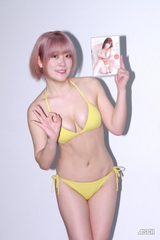 B91W60H91、Ｆカップ巨乳アイドルが新作ＤＶＤの画像