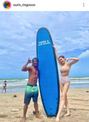 【芸能】王林がバリ島旅行の水着ショット公開！ 『スタイル良すぎ、、、スーパーモデル？』の画像