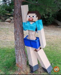 【画像】このMinecraftのコスプレしてる女の子としたいことは？の画像