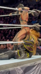 【動画】女子プロレスラーさん、ガチでえちえち攻撃をしてしまう!!wwの画像