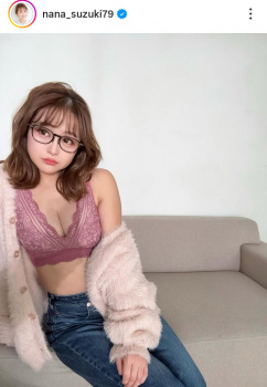 【芸能】鈴木奈々、ランジェリー姿で体重＆身長報告 「胸は落とさず体を引き締めたい」の画像