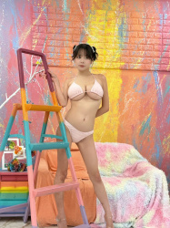 【画像】超人気巨乳AV女優さん「痩せすぎてキモイ！はもう言わせない！！7月の様子39kg、8月の様子46kg」の画像