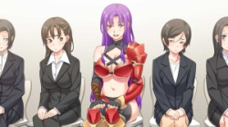 とある女戦士の集団面接～女戦士としてオークやヒドラと戦った経験を御社で活かせると思い志望いたしました～（アトリエさくら）／分割8【R】の画像