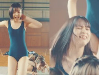 水ダウ企画のアイドル豆柴の大群のMVがスク水AV企画物のようだと話題にの画像