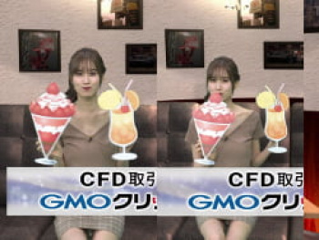 ビジネスクリックでモデル阿部菜渚美がミニスカ美脚パンチラを晒すの画像