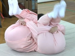 NHKのすイエんサーでまんぐり返し挿入待ちのマンスジお尻を晒してしまうの画像