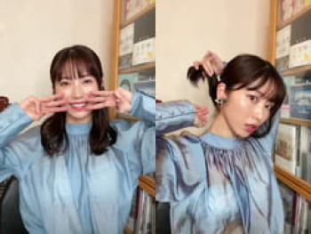 AKB48卒業予定の横山由依が生配信でブラジャー透けてしまうの画像