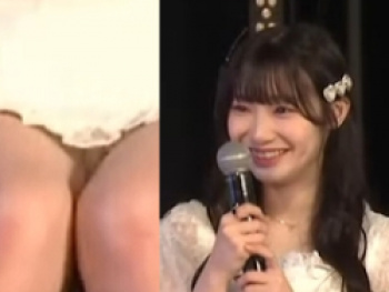 SKE48倉島杏実が生配信中スカート短すぎてパンチラしてしまうの画像
