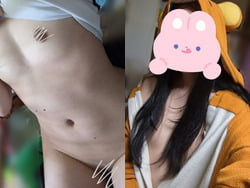 リアル処女現役JK18歳が貧乳全裸のパイパンスジヌード自撮りの画像