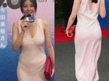 今田美桜がイベントで下着透けてそうなむっちりエロワンピ姿を披露の画像