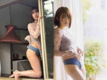 ウマ娘声優の夏吉ゆうこがきわどい下半身下着姿を解禁の画像