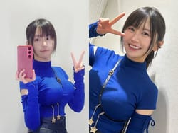 声優の小岩井ことりがエロすぎる着衣巨乳パイスラロケットおっぱい晒すの画像