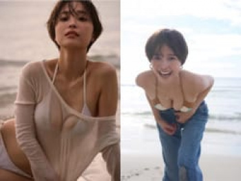 元局アナでPTSDの渡邉渚がおっぱい晒した水着写真を初解禁の画像