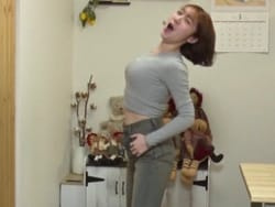 番組で激痩せ巨乳24歳女性がおっぱいゆさゆさダンス披露の画像
