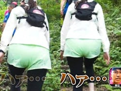 ゆうちゃみがベスコングルメで山登りパン線尻アピールの画像
