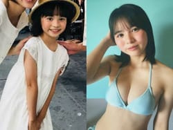 元子役の太田しずくがおっぱい成長して水着グラドルデビューの画像
