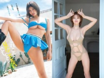 人気急上昇新人グラドル山田あい、ラウンジ嬢の高良えなだとバレるの画像