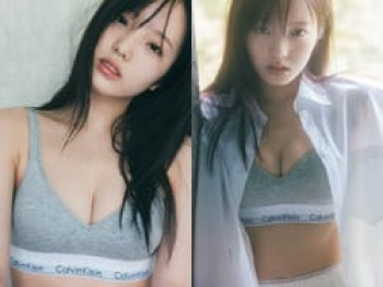 本田真凜が脱いでカルバンクライン下着姿で巨乳谷間おっぱい解禁の画像