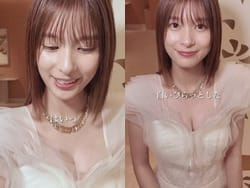 女優の芳根京子がカルティエイベントでおっぱいアピール巨乳な谷間解禁の画像