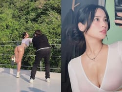 水崎綾女がインスタにプリプリしすぎてる生尻オフショ公開の画像