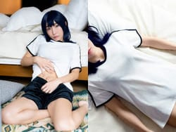 加護亜依が平成敗残兵すみれちゃんコスプレで体側服パンチラ解禁の画像