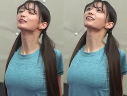 ウマ娘声優高野麻里佳がYouTubeチャンネルでブラ透けストレッチ解禁の画像