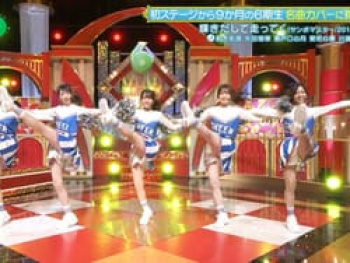 乃木坂スター誕生でチアガールふともも短パンからアンダーチラ放送の画像