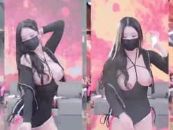 韓国の番組Korean pandalive、乳丸出しでダンスしてエロすぎるの画像