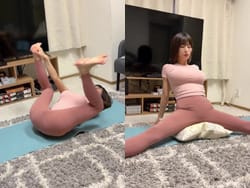 現役モデルがエロいセ●クストレーニング動画を公開してしまうの画像