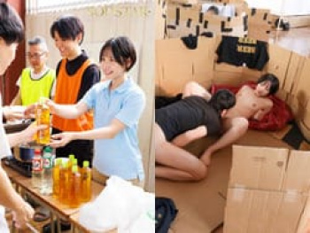 被災者避難所ボランティアレイプのエロ動画AV作品が炎上してしまうの画像