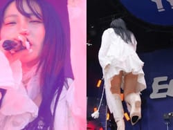 YOASOBIのikura、音楽フェス生配信で生尻見せパンツ晒すハプニングの画像