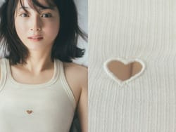 人妻佐々木希(38)がパイズリ穴のあいたタンクトップをきてしまうの画像